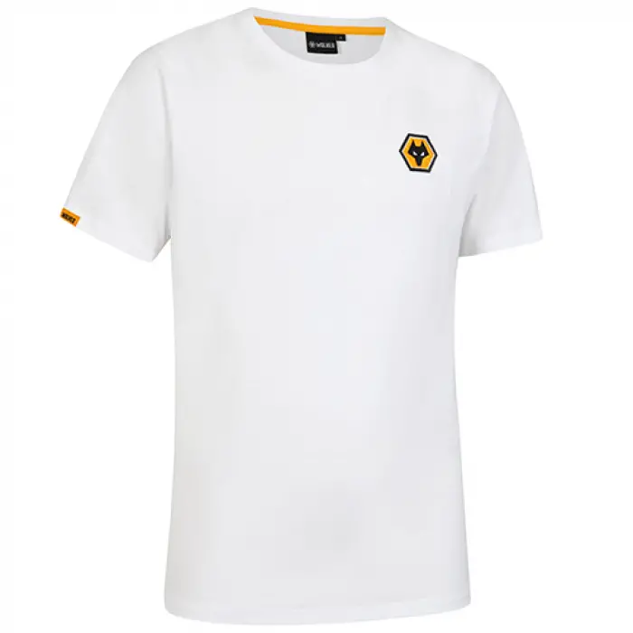 Wolverhampton Wanderers Shirt Store | Essentials T-Shirt – White Collection Wolverhampton Wanderers Official Gear